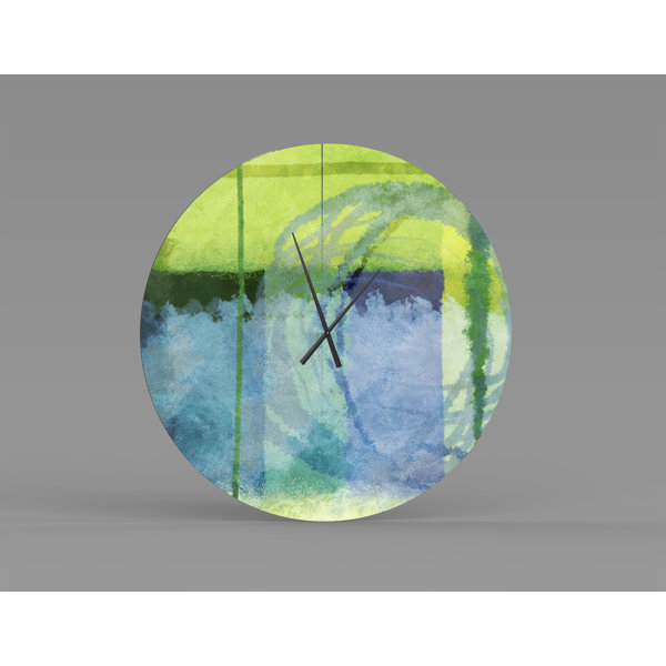 Orren Ellis Toowoomba Metal Wall Clock Wayfair